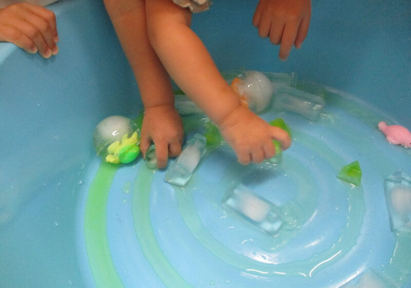 氷あそびアイデア集〜“涼”や不思議を感じる遊びいろいろ〜保育と遊びのプラットフォーム ほいくる