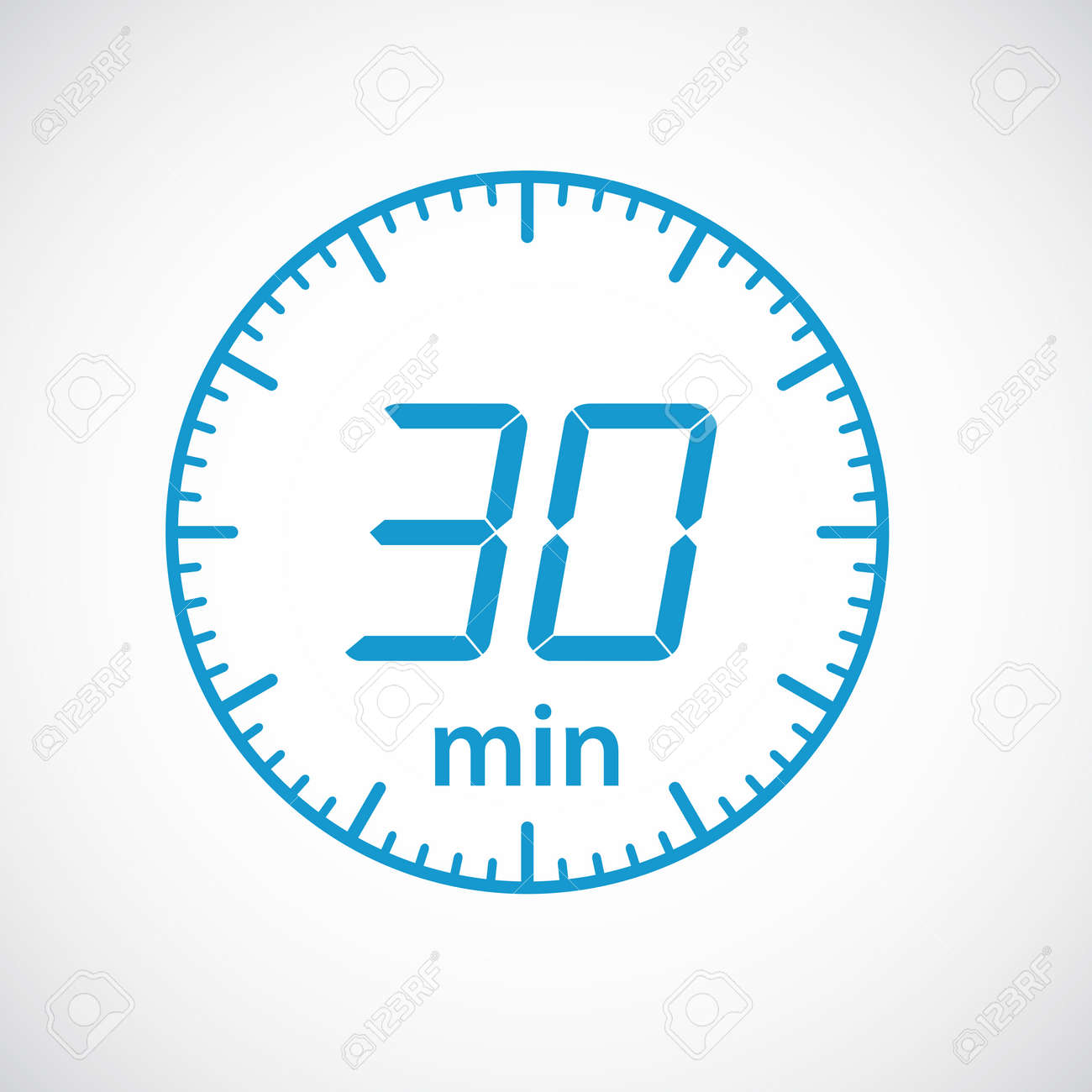 30分のタイマー 時計イラスト - No: 22927533無料イラスト・フリー素材なら「イラストAC」