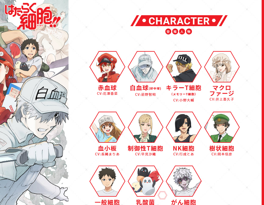 はたらく細胞 Blu-ray BOX 完全生産限定版TBS・MBSアニメ 公式オンラインストア「アニまるっ！」