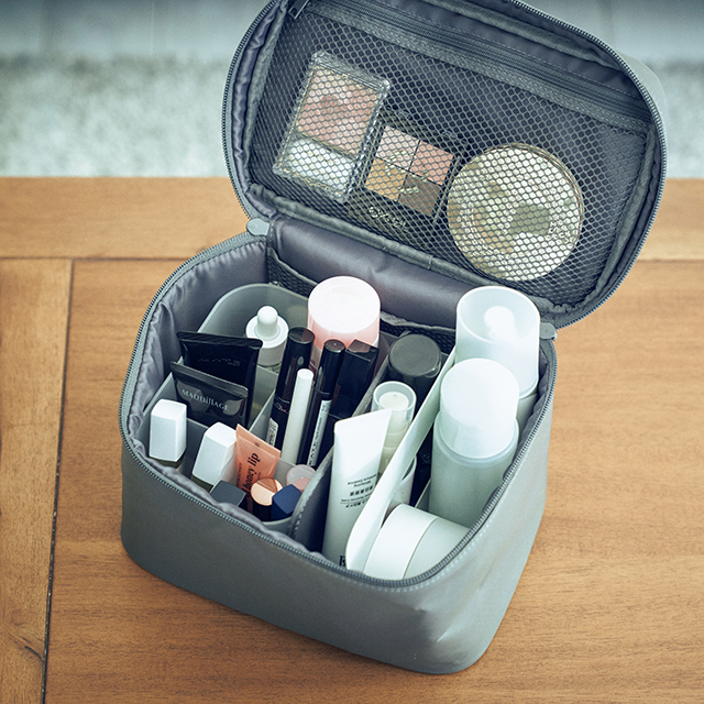 無印良品 メイク道具や化粧品のおしゃれなコスメ収納。おすすめ収納グッズをブログレポート