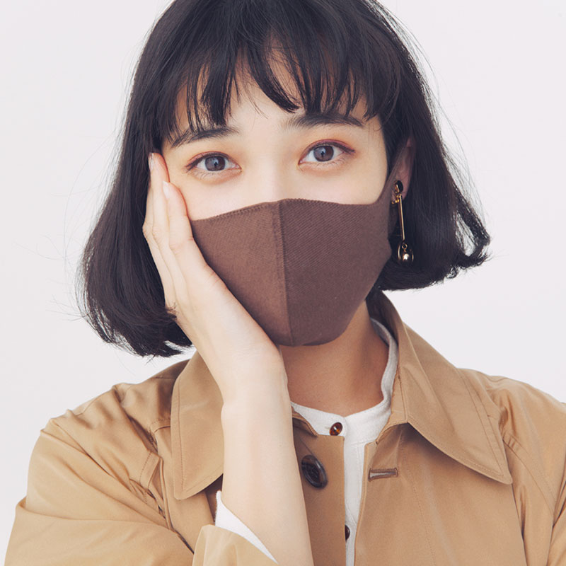 アジア地域での貿易・ビジネス・商品開発なら＜yst＞イースートレーディング株式会社シアースキン・スパンレース・カラー不織布マスク30枚入 ブラウン