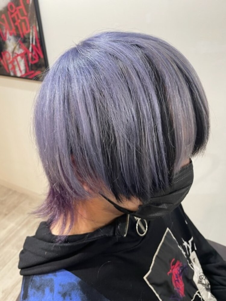 days hair 地雷系男子 ホワイトカラー ウルフショート：L226971563デイズ days のヘアスタイルホットペッパービューティ