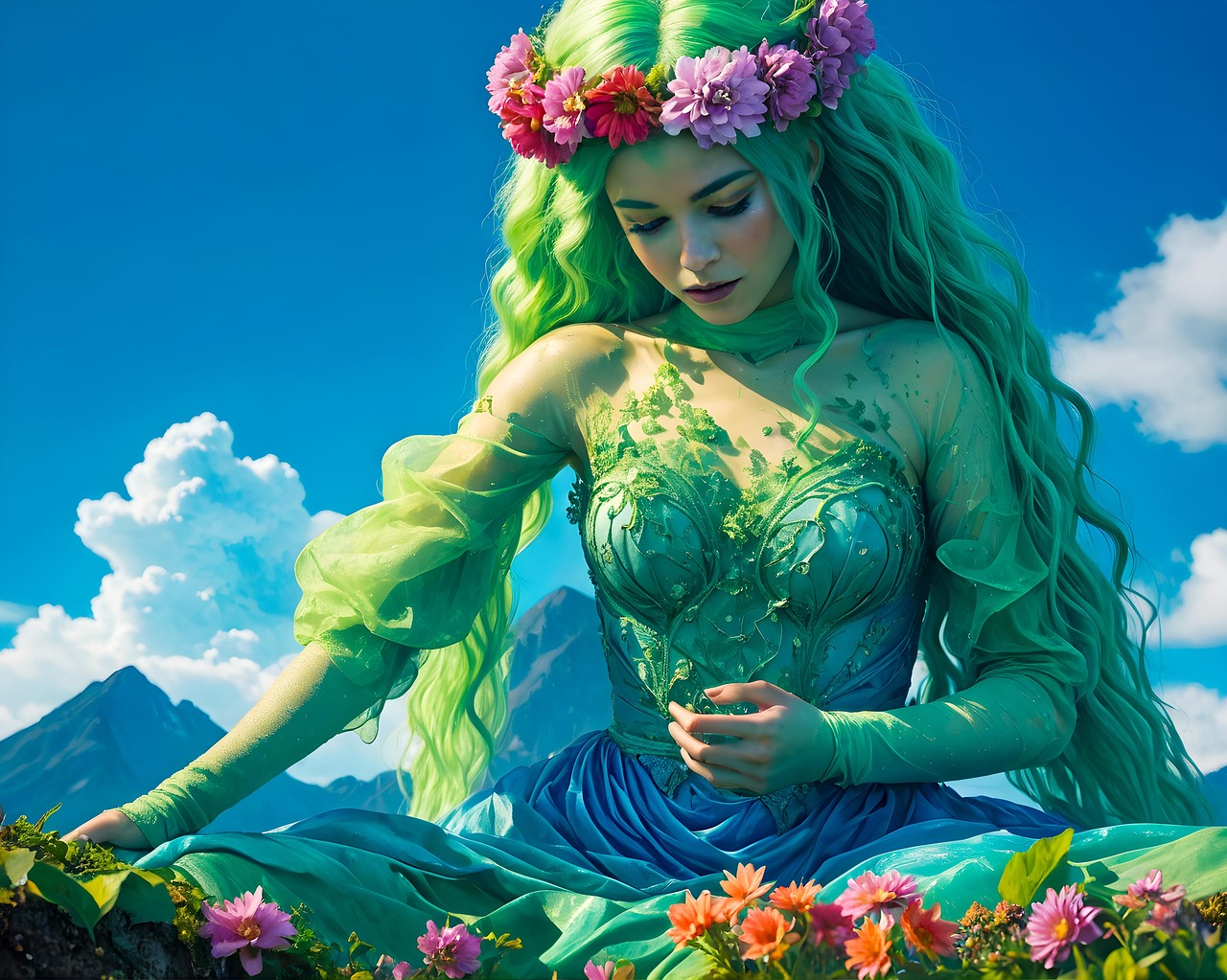 ガイアの能力「大地を生み育てる」力とそれにまつわる伝説