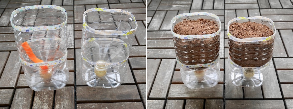 ペットボトルで水耕栽培はじめましたHandmade やDIY、植物あそびが好きです。 作り方つきで多肉アレンジや、多肉にあう雑貨の作り方とアレンジ等を投稿しています。@a_piece_of_dream 🌱 . 今日はちょっと違うDIY! ペットボトルをリメイク。 底面吸水で育てるペット