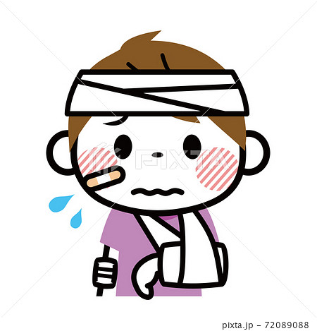 料理中に指を怪我した女性のイラスト - 無料イラストのIMT 商用OK、加工OK