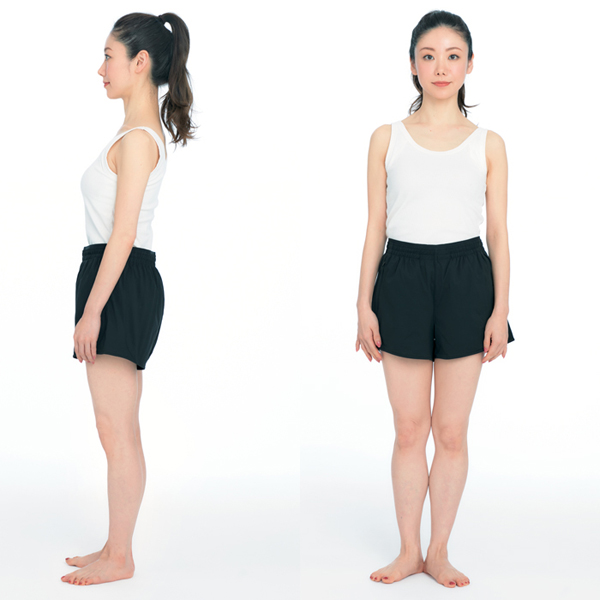 横から見た上半身の骨格イラストノウハウ