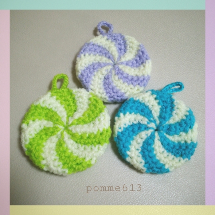 かぎ編み Crochet Japan クロッシェジャパン: かぎ針編み：四角モチーフの編み方 A-29 Crochet Square MotifCrochet and Knitting Japan