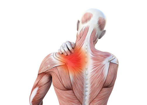 人の体の部位の名称 背面 英語付 イラスト - No: 954059無料イラスト・フリー素材なら「イラストAC」