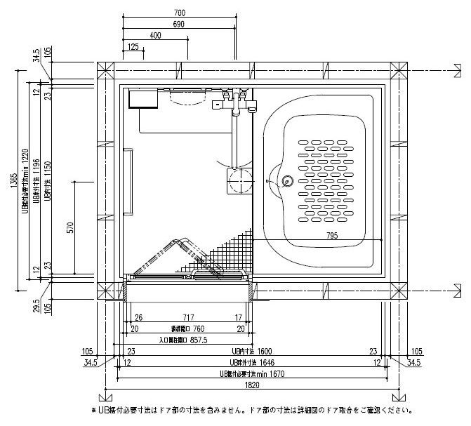 ユニットバス お風呂 のおすすめサイズは？マンションと戸建て住宅設備協同組合