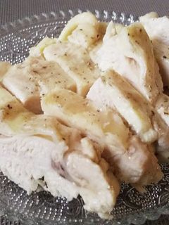 レンジで簡単♪ほぐし蒸し鶏 半調理・冷凍・作り置き