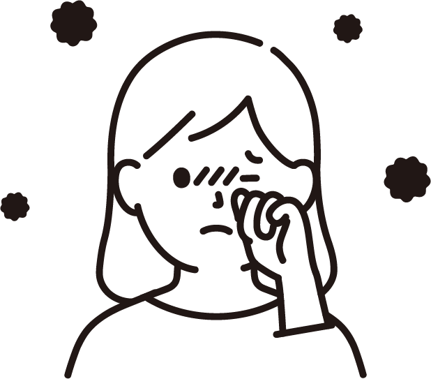 商用利用可 花粉症の無料イラスト素材10選
