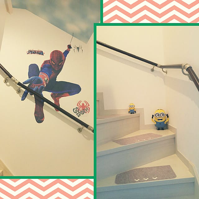 ウォールステッカー スパイダーマンのおすすめ商品とおしゃれな実例RoomClip ルームクリップ