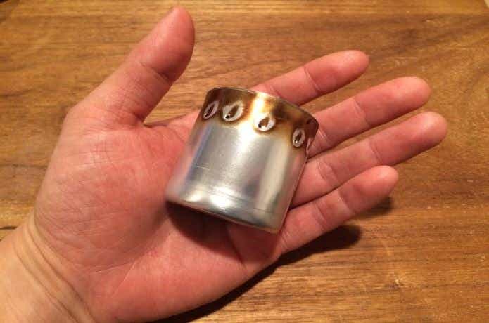 空き缶アルコールストーブの作り方 1river side family アウトドア＆自作