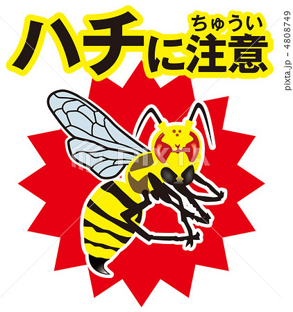 ヒサゴ ステッカースズメバチ注意＜A4＞ KLS046 1パック 1シート入直送品