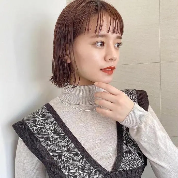 オン眉が似合わない人の特徴＆解決策！丸顔・面長でもオン眉前髪は似合う - lamireラミレ