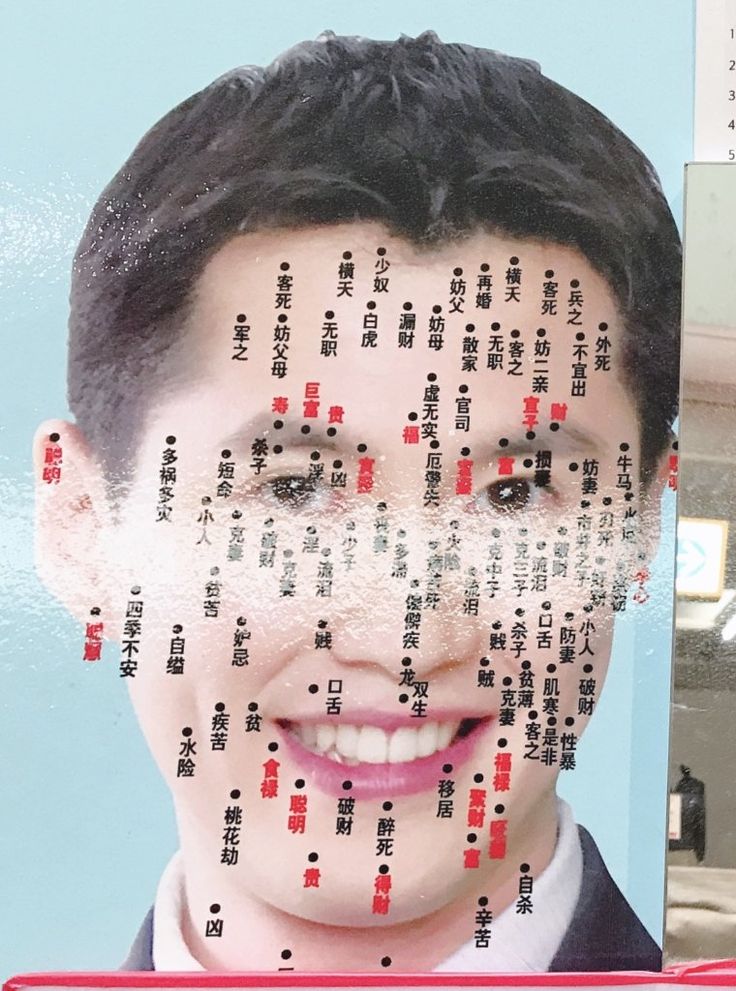 ほくろ占い：男性編 性格・運勢がわかる顔のほくろ位置をチェック