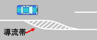 導流帯 ゼブラゾーン とは？走行・駐車したら違反になる？MOBYモビー