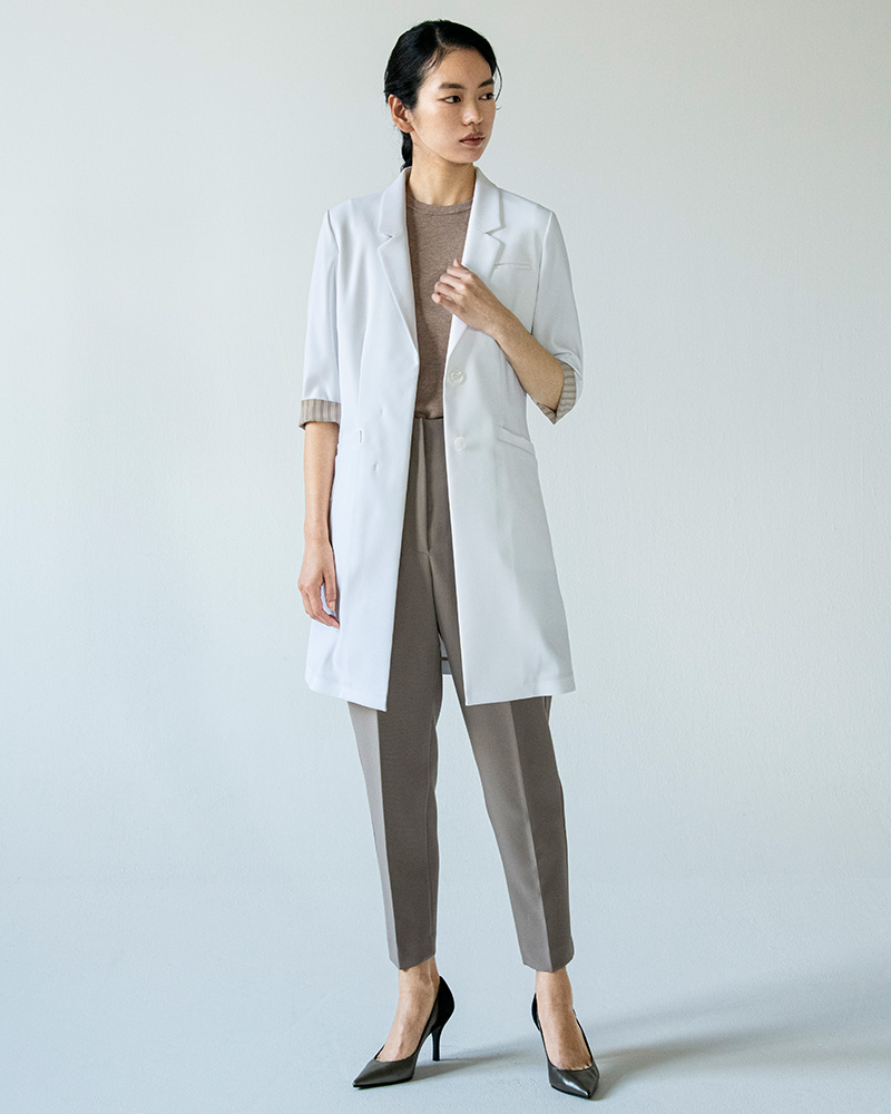 女の子 手書き かわいい 医者の服 白衣イラスト 無料 フリー89305素材Good