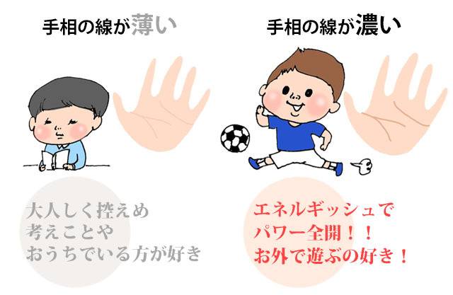 線の状態 手相線が薄い人と濃い人に意味はある？ - zired