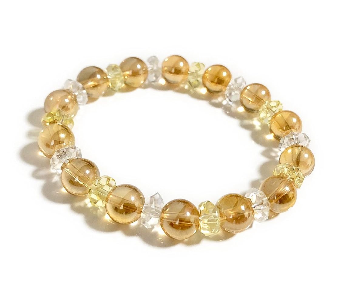 楽天市場 パワーストーンブレスレット レディース 金運 商売運 貯金 タイガーアイ ゴールデンオーラ 水晶 母 娘 彼女 黄色系 ブラウン系 銀キラキラ メール便 ゆめ工房 最強運 願い 叶う お守り 一粒万倍日 最強開運日 : パワーストーンブレスレット夢工房