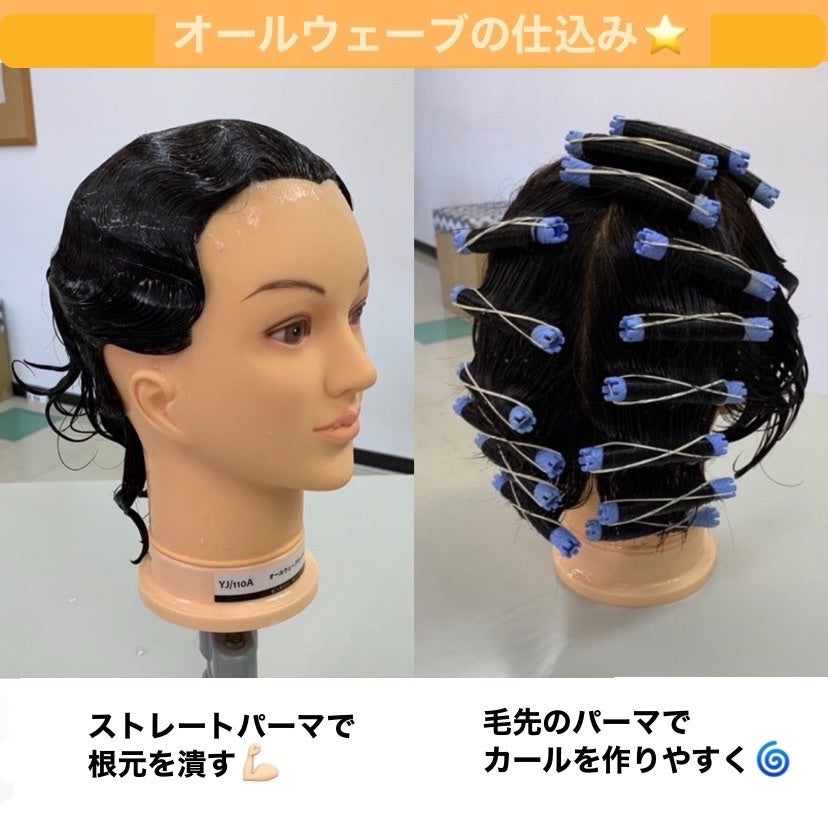 美容師国家試験 オールウェーブの壁・を乗り越えよう！髪と頭皮と私