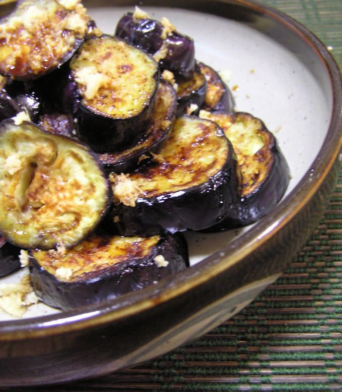 なすのしぎ焼き ごま風味