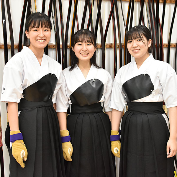 弓道 男性用 馬乗袴 通年用 ブロード織ポリ80% レーヨン20%翠山弓具店suizan kyugu