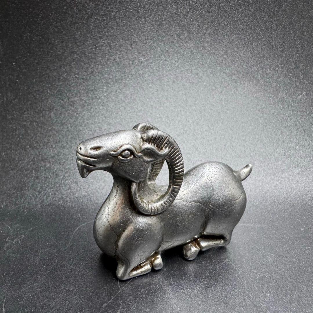 干支置物・ひつじ ゴールド