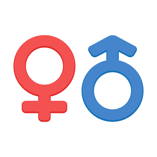 男性と女性 性別記号 マーク アイコン トイレのサイン イラスト素材6441719- フォトライブラリ