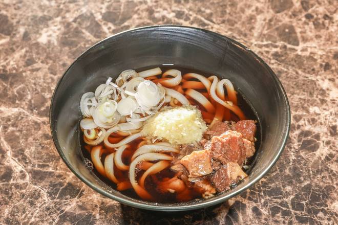 二日酔いに！梅かつおとろろ昆布のうどん