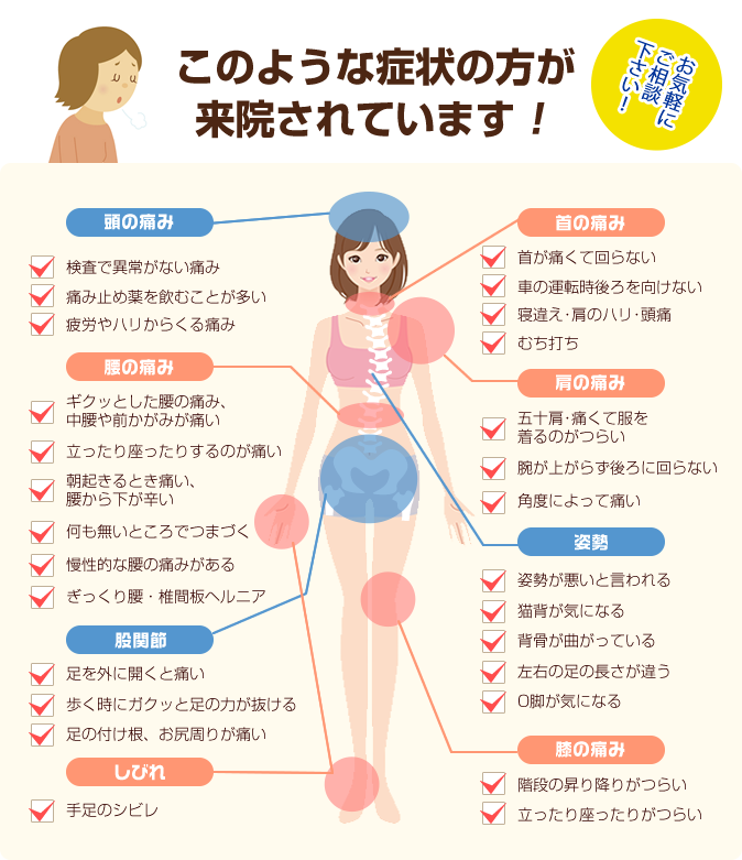 接骨院と整体・カイロプラクティックの違い ホームメイト