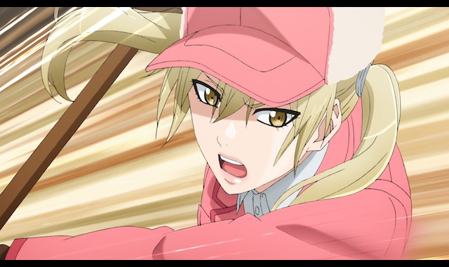 白血球の背中につかまる、血小板ちゃんが愛らしい 原作者・清水茜先生描き下ろしグッズを手に入れろ！『はたらく細胞原画展』にて、ホビーストック企画商品各種の先行販売が決定！超！アニメディア