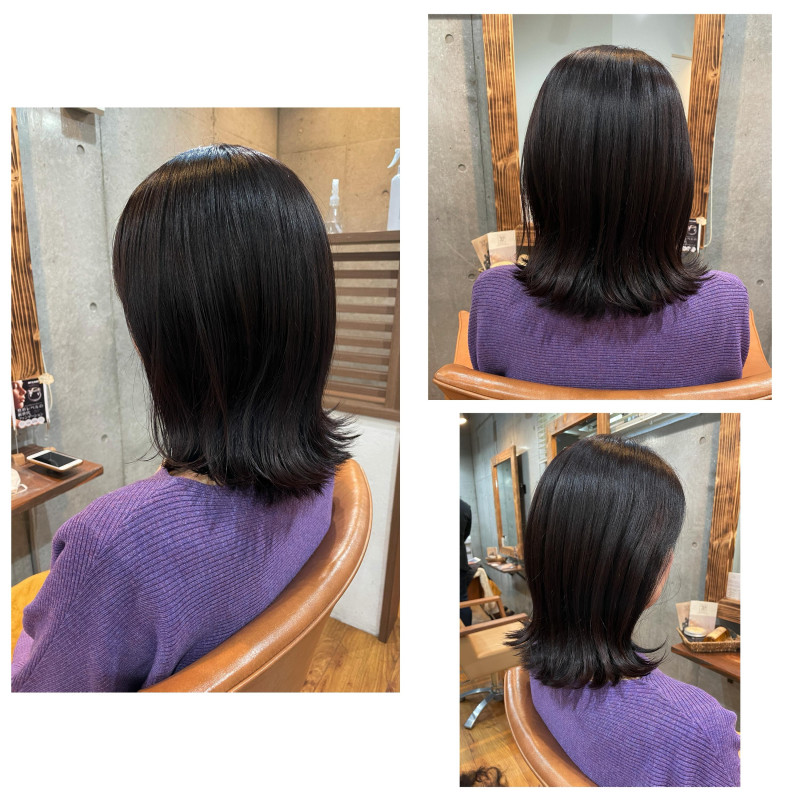 経験したからわかる！産前・産後におすすめヘアスタイル♡ ⁡ ⁡ ◯顔型にあわせた小顔カット ⁡ ◯骨格に合わせた骨格補正ヘア ⁡◯じっくりお悩み解消似合わせ前髪 ⁡ ◯朝のスタイリングが楽ちんな褒められヘア ⁡ ⁡ ご予約はプロフィールURLから🙇‍♀️🧡 ⁡k-twoエソラ