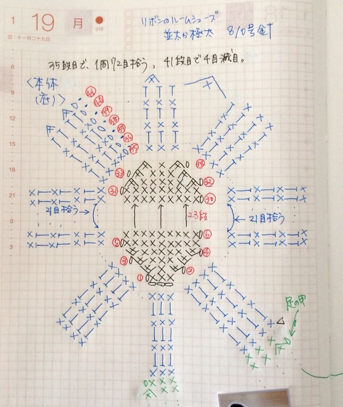 かぎ針編みで簡単!可愛い!ルームシューズ町田店生地、手芸用品のオカダヤ okadaya 公式ショップブログ