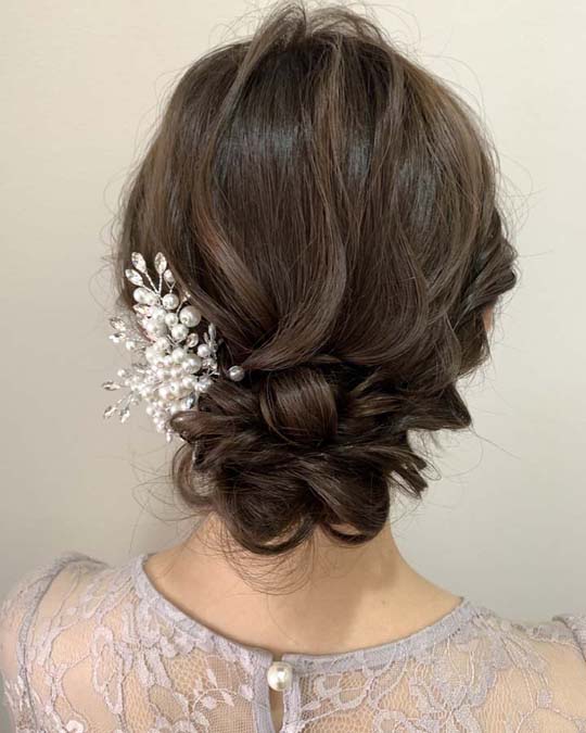 薄毛の方のヘアアレンジやスタイリングで薄毛を隠すコツ №20