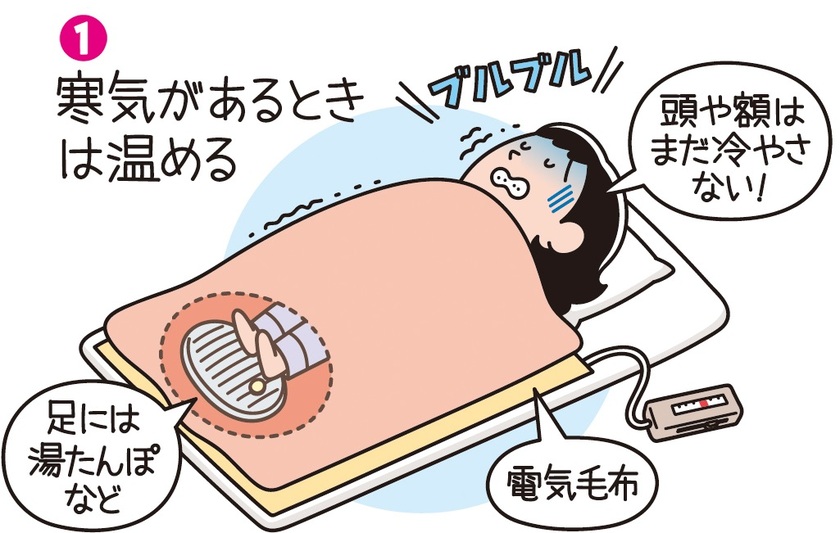 汗をかくと熱が下がる？」かぜに関するウソ？ホントかぜのことベンザブロック