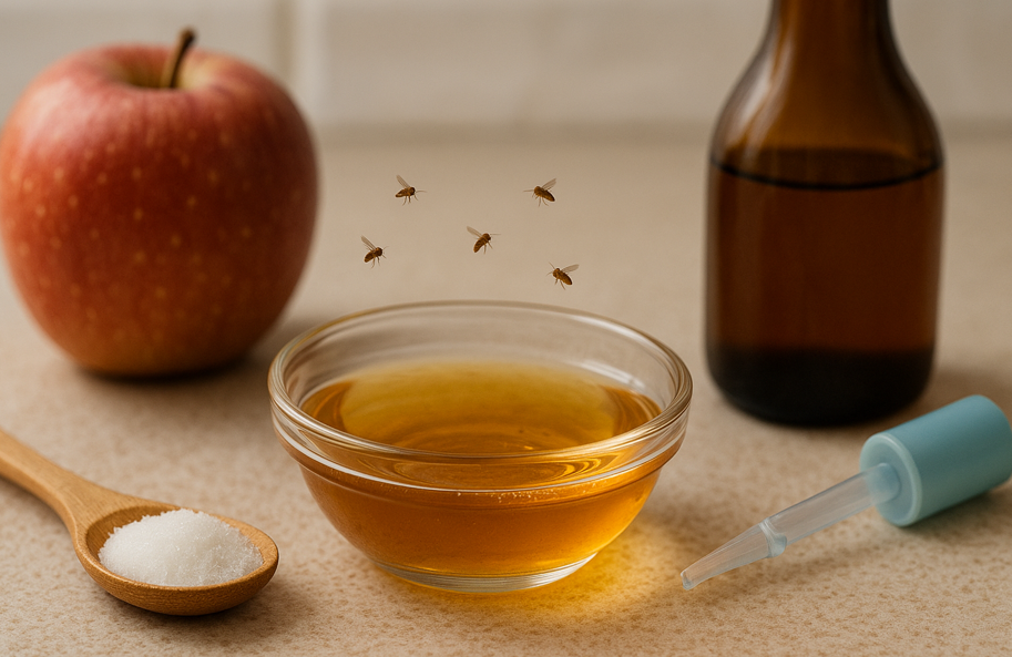 コバエが発生したのでネット検索した方法でコバエトラップカクテル作って今日朝に仕掛け帰ってみたら1匹も飛んでなかったけどめっちゃかかってた。凄い。 お酢 、水同量。お酒と醤油少々、食器用洗剤数滴をプラスチックカップに用意。後は待つだけ。 酢醤油の代わりに