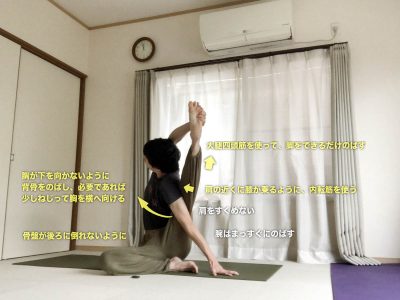 アーサナチャレンジ パリブリッタトリコナーサナ - YouTube