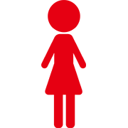 フリーイラスト4種類の男女のトイレマークのセットでアハ体験GAHAG著作権フリー写真・イラスト素材集 - GAHAG著作権フリー写真・イラスト素材集