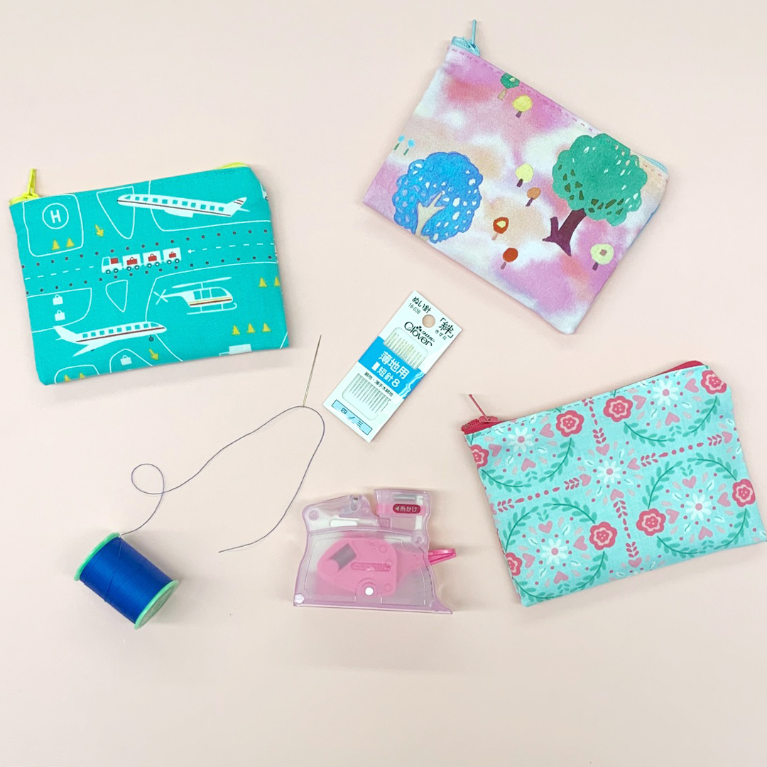 ねこの日記念！「ぺたんこ ねこポーチ」の作り図が新登場！手芸専門店クラフトハートトーカイのハンドメイド情報メディア