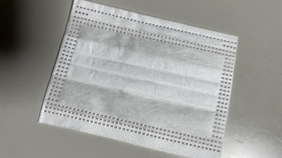 マスク内側を清潔に♪ 100均「マスク用不織布シート」 -- 汗やファンデーションの汚れ対策にえんウチ