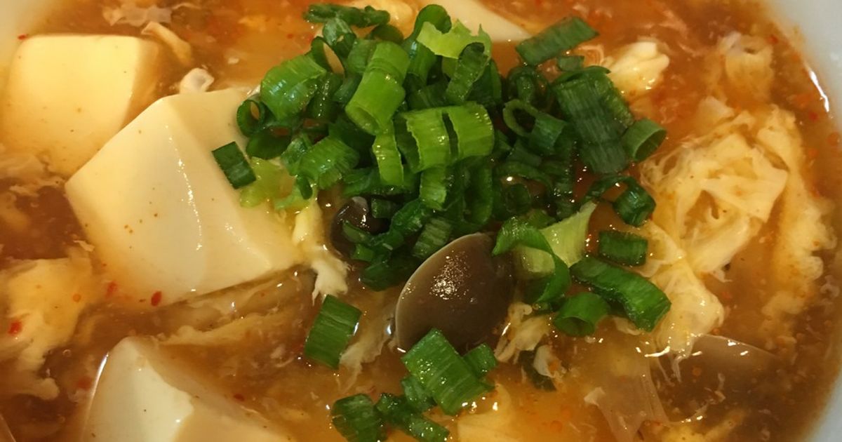 ダイエットに最適な豆腐キムチスープレシピTikTok