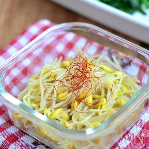 簡単 もやしナムル の作り方！レンジで手軽に作るおいしい料理