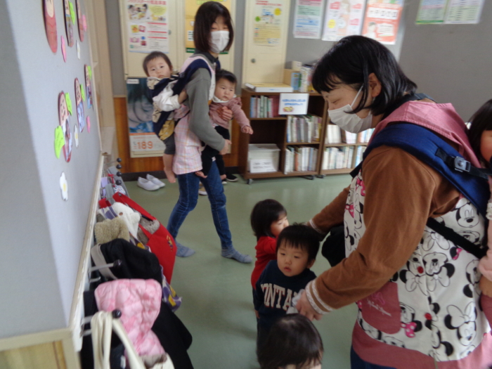 津波避難訓練 全クラスしらかば保育園