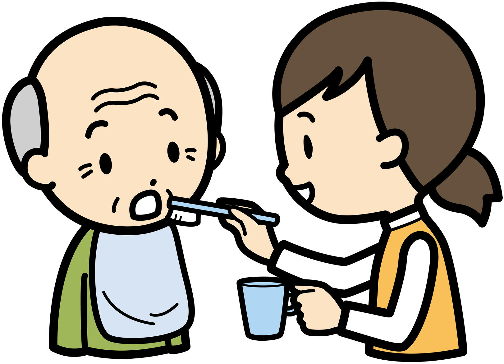 介護の口腔ケア用品の持ち物カードのイラスト素材122587504- PIXTA