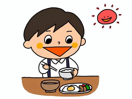 早寝・早起き・朝ごはん