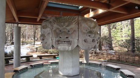 安曇野 穂高温泉 八面大王足湯 写真素材4494695無料 - フォトライブラリー photolibrary