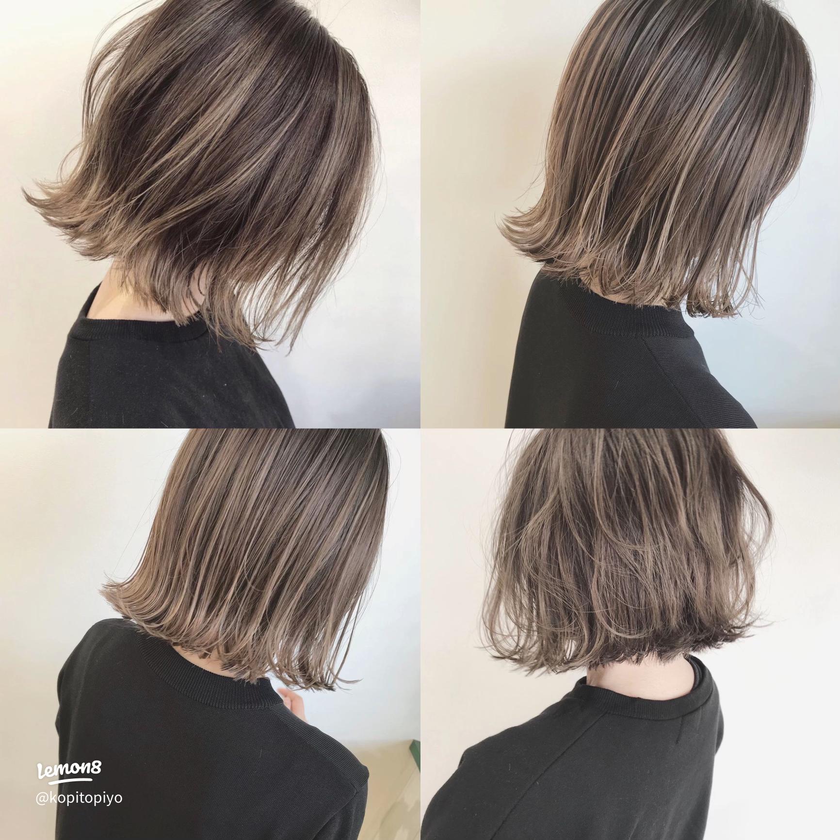 ブリーチ1回 シンプルに綺麗なベージュ♩ プロフィールのリンクで予約可能です！ DMでのご質問、ご予約も受け付けております！amitiebypretty盛岡美容室カットヘアカラー韓国ボブ切りっぱなしボブ外はねボブイルミナカラーミルクティーカラーハイ