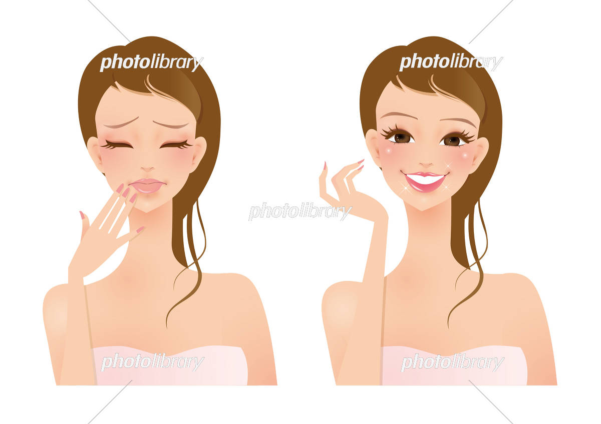 歯のキャラクター ホワイトニングのイラスト素材239787832- イメージマート