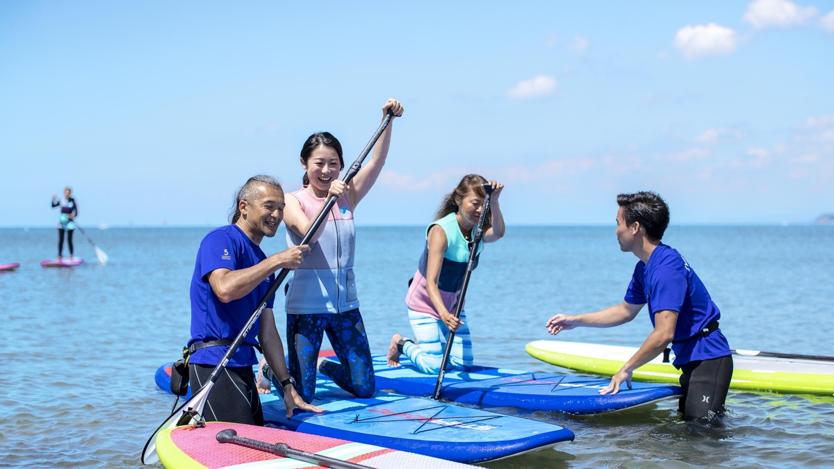 SUPヨガ サップヨガ の魅力と効果！持ち物や服装は